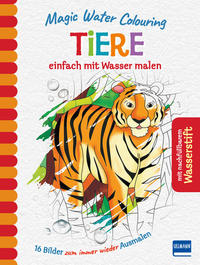 Vorderes Coverbild Magic Water Colouring - Tiere
