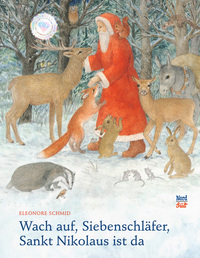 Vorderes Coverbild Wach auf, Siebenschläfer, Sankt Nikolaus ist da