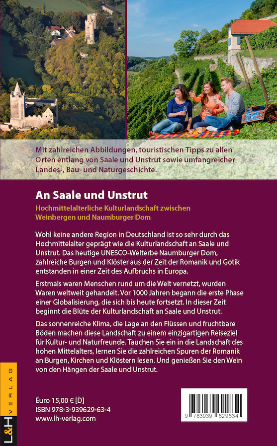 Rückseitencover An Saale und Unstrut