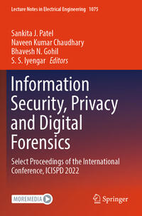 Vorderes Coverbild Information Security, Privacy and Digital Forensics