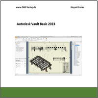 Vorderes Coverbild Autodesk Vault Basic 2023