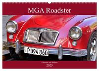 Vorderes Coverbild MGA Roadster - Filmstar auf Rädern (Wandkalender 2025 DIN A2 quer), CALVENDO Monatskalender