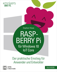 Vorderes Coverbild Raspberry Pi für Windows 10 IoT Core