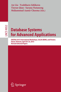 Vorderes Coverbild Database Systems for Advanced Applications