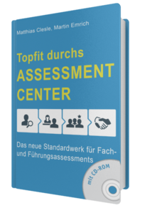 Vorderes Coverbild Topfit durchs As­sess­ment-Cen­ter