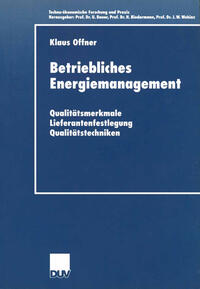 Vorderes Coverbild Betriebliches Energiemanagement