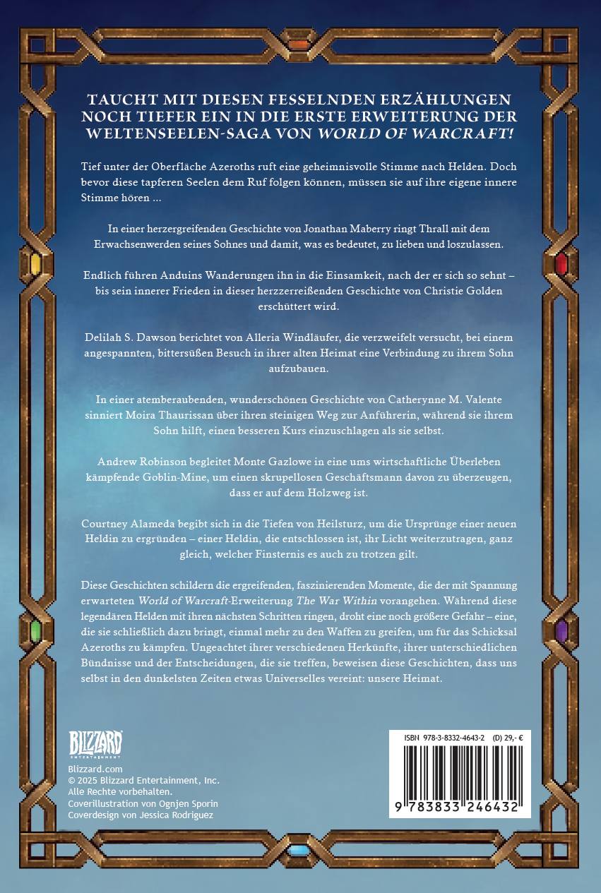 Rückseitencover World of Warcraft: The Voices Within - Erzählungen