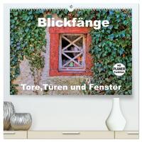 Vorderes Coverbild Blickfänge - Tore, Türen und Fenster (hochwertiger Premium Wandkalender 2025 DIN A2 quer), Kunstdruck in Hochglanz