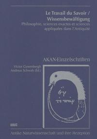 Vorderes Coverbild Le Travail du Savoir / Wissensbewältigung