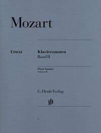 Vorderes Coverbild Wolfgang Amadeus Mozart - Klaviersonaten, Band II