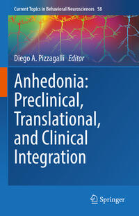 Vorderes Coverbild Anhedonia: Preclinical, Translational, and Clinical Integration