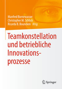 Vorderes Coverbild Teamkonstellation und betriebliche Innovationsprozesse