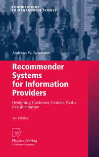 Vorderes Coverbild Recommender Systems for Information Providers