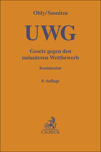 Vorderes Coverbild Gesetz gegen den unlauteren Wettbewerb