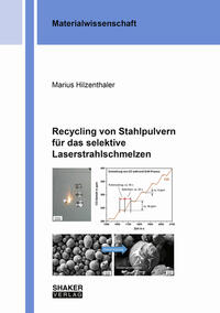 Vorderes Coverbild Recycling von Stahlpulvern für das selektive Laserstrahlschmelzen