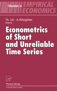 Vorderes Coverbild Econometrics of Short and Unreliable Time Series