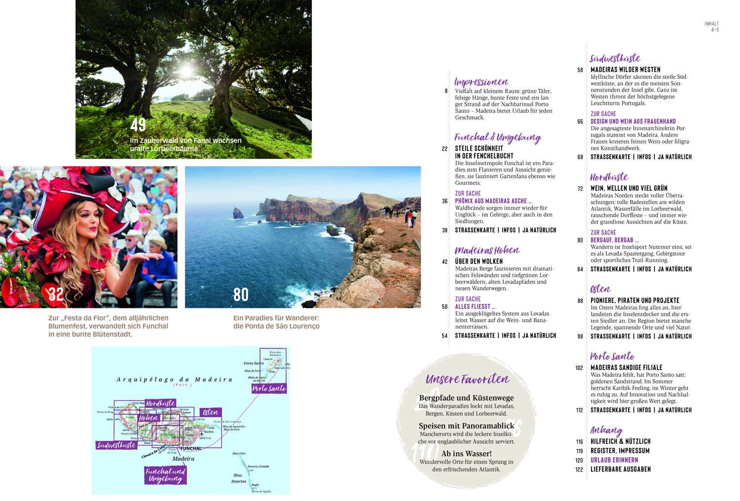 Beispielinhalt (Bild) DUMONT Bildatlas Madeira