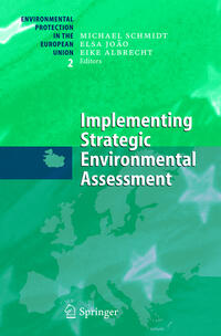 Vorderes Coverbild Implementing Strategic Environmental Assessment