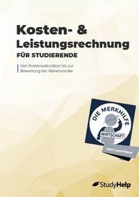 Vorderes Coverbild Kosten- und Leistungsrechnung für Studierende