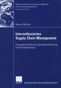 Vorderes Coverbild Internetbasiertes Supply Chain Management
