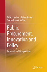 Vorderes Coverbild Public Procurement, Innovation and Policy