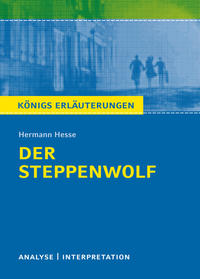 Vorderes Coverbild Der Steppewolf von Hermann Hesse.