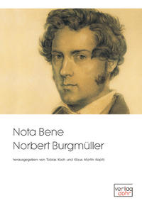Vorderes Coverbild Nota Bene Norbert Burgmüller