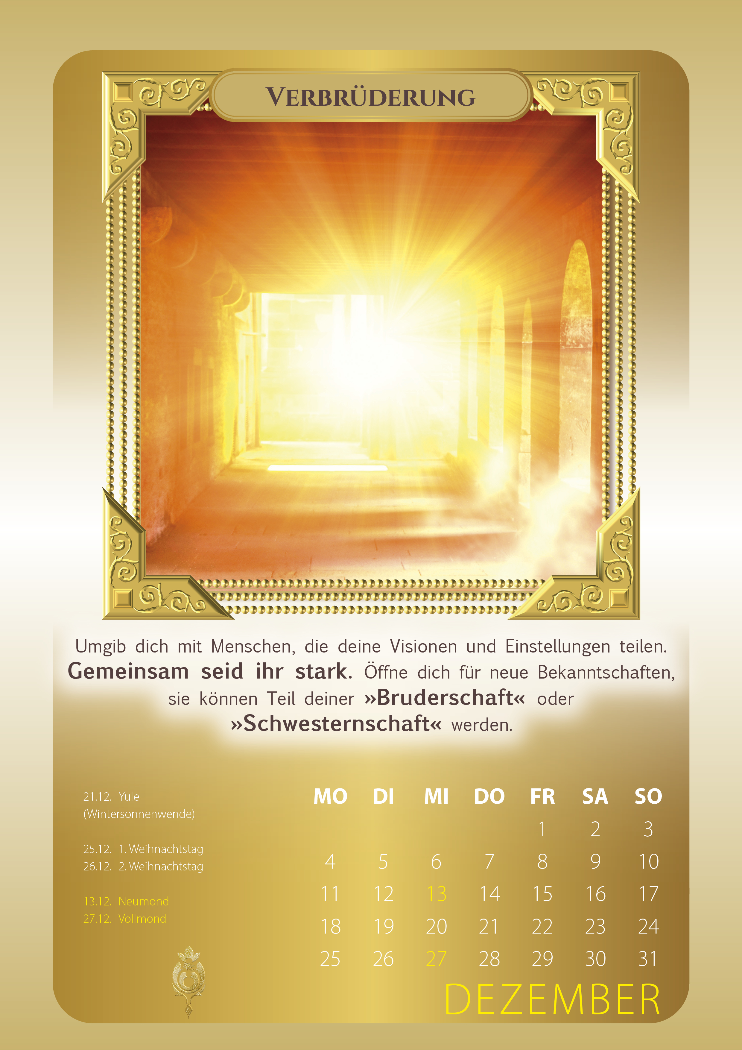 Beispielinhalt (Bild) Martin Zoller - Prophetischer Wandkalender 2023