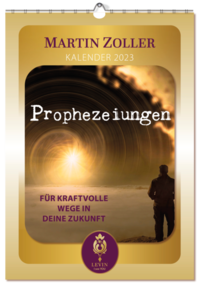 Vorderes Coverbild Martin Zoller - Prophetischer Wandkalender 2023