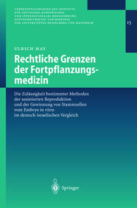 Vorderes Coverbild Rechtliche Grenzen der Fortpflanzungsmedizin