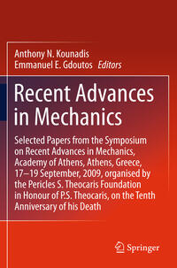 Vorderes Coverbild Recent Advances in Mechanics