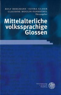 Vorderes Coverbild Mittelalterliche volkssprachige Glossen