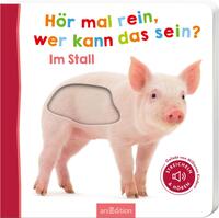 Vorderes Coverbild Hör mal rein, wer kann das sein? – Im Stall