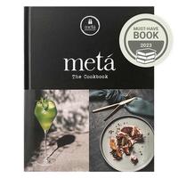 Vorderes Coverbild Meta - The Cookbook. Kochbuch mit vielen Longevity-Rezepten aus den Blue Zones. Ernährungstrend aus der Mittelmeerküche für ein langes und gesundes Leben.