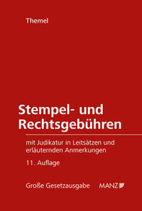 Vorderes Coverbild Stempel- und Rechtsgebühren