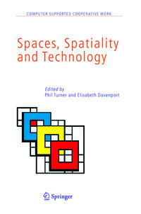 Vorderes Coverbild Spaces, Spatiality and Technology