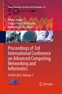 Vorderes Coverbild Proceedings of 3rd International Conference on Advanced Computing, Networking and Informatics