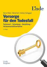 Vorderes Coverbild Vorsorge für den Todesfall