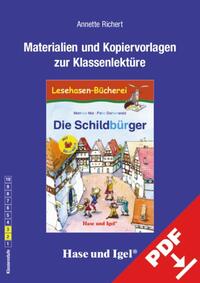 Vorderes Coverbild Begleitmaterial: Die Schildbürger / Silbenhilfe