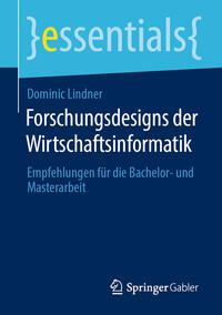 Vorderes Coverbild Forschungsdesigns der Wirtschaftsinformatik