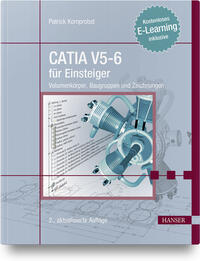 Vorderes Coverbild CATIA V5-6 für Einsteiger