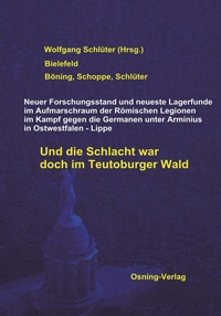 Vorderes Coverbild Und die Schlacht war doch im Teutoburger Wald