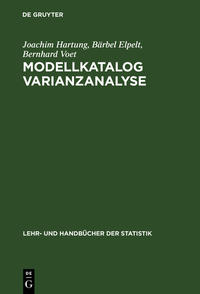 Vorderes Coverbild Modellkatalog Varianzanalyse