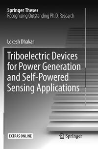 Vorderes Coverbild Triboelectric Devices for Power Generation and Self-Powered Sensing Applications