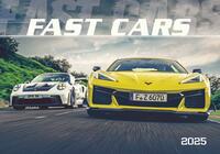 Vorderes Coverbild Alpha Edition - Fast Car 2025 Bildkalender, 48,5x34cm, Wandkalender mit hochwertigen Motiven für jeden Monat, mit Infos zum abgebildeten Motiv, Kalenderwochen und deutsches Kalendarium