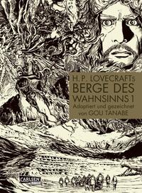 Vorderes Coverbild H.P. Lovecraft Manga: Berge des Wahnsinns 1