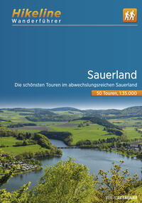Vorderes Coverbild Wanderführer Sauerland