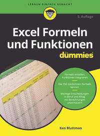 Vorderes Coverbild Excel Formeln und Funktionen für Dummies