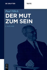 Vorderes Coverbild Der Mut zum Sein