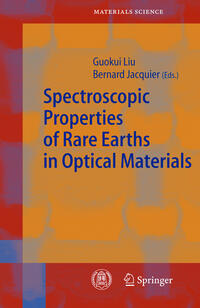 Vorderes Coverbild Spectroscopic Properties of Rare Earths in Optical Materials